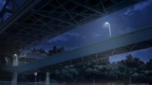 Inage Overpass — The 'Real Thing' at Dusk